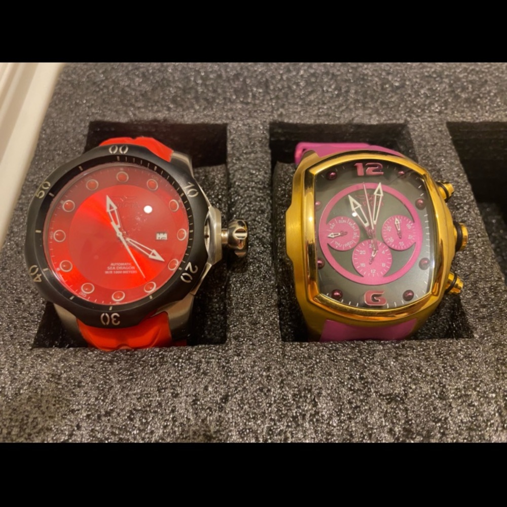 Selling 2 Invicta Collectors Watches Automatic Sea Dragon& Limited Edition Lupah